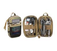 MAXPEDITION Pico Pocket Organizer, Ultra Compact EDC Gear Pouch, Tactical Utility Pouch for Everyday Carry, Tools, Gadgets, Outdoor First-Aid Kit, Survival (Multicam)