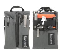 MAXPEDITION Platy Pocket Organizer, Durable EDC Tool Pouch for Men, Neck Wallet with Paracord Lanyard, Holds Flashlight, Multitool, Pen, Notebook (Wolf Gray, 4" x 6")