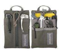 MAXPEDITION Platy Pocket Organizer, Durable EDC Tool Pouch for Men, Neck Wallet with Paracord Lanyard, Holds Flashlight, Multitool, Pen, Notebook (Foliage Green, 4" x 6")