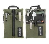 MAXPEDITION Platy Pocket Organizer, Durable EDC Tool Pouch for Men, Neck Wallet with Paracord Lanyard, Holds Flashlight, Multitool, Pen, Notebook (OD Green, 4" x 6")