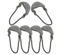 Maxpedition Small Zipper Pulls Pack Of 6 Luggage Tag, 2 cm, Grey