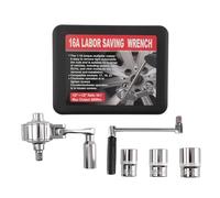 maXpeedingrods 1/2” Torque Multiplier Lugnut Wrench Set, 16x Torque Amplification 680NM Lugnut Remover 17/19/21mm Sockets Wrench Tool