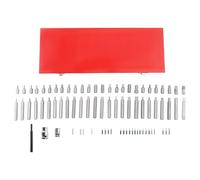 maXpeedingrods 1/2in Socket Bit Adapter Set 54 Piece Star Hex Spline T20-T55 H4-H12 30mm 75mm Screwdriver Kit