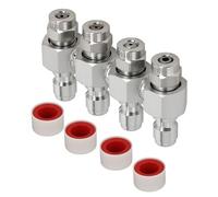 maXpeedingrods 1/4" Pressure Washer Nozzle with 4 Way Tip Holder