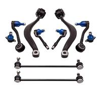 maXpeedingrods 10 Pcs Front Ball Joint Control Arm Sway Bar Link for X5 E53 2000-2006 ADI