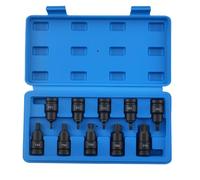 maXpeedingrods 10 Piece 1/2" Drive Impact Star Socket Tool Set T20-T70 S2 Steel Heavy Duty
