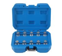 maXpeedingrods 10 Piece Locking Wheel Nut Remover Tool Kit for VW 17mm Socket Remover Tool 10-21 Point CRV ABC0-9