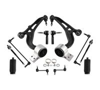 maXpeedingrods 12Pcs Front Suspension Kit for Ford Explorer 2011-2017 | for Ford Police Interceptor Utility 2013-2015, Lower Control Arm w/ Ball Joint, Sway Bar Link, Outer & Inner Tie Rod, Boots