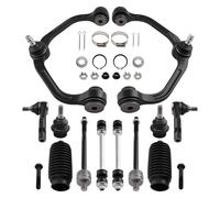 maXpeedingrods 12Pcs Front Suspension Kit for Ford Ranger 1998-2011 2WD, for Mazda B2300 B2500 B3000 B4000, Front Upper Control Arms with Lower Ball Joints, Sway Bar End Link, Outer Inner Tie Rods