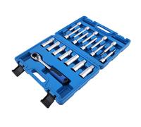 18pcs Shock Absorber Tools Set Suspension Strut Nut Removal Top Mount Tool Kit