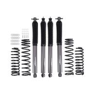 maXpeedingrods 2.5" Suspension Lift Kit for Jeep Wrangler JKU 2007-2018 | 2.5" Suspension Lift Kit for Jeep Wrangler JK Unlimited 2007-2018 JKU Front Rear Coil Springs Brake Line Relocation Brackets