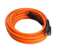 maXpeedingrods 25FT/7.5M 1/4" Pressure Washer Hose 5800 PSI Kink Resistant with M22 Brass Fittings Fits Craftsman, Honda, Ryobi, GreenWorks & Most Power Washers Super Flexible Replacement (Orange)