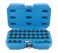 maXpeedingrods 32PCS Wheel Lock Removal Kit Compatible with Mercedes Benz, Wheel Lock Nut Key Set Wheel Lock Lug Nut Socket Adapter Set for Removing and Locking, Anti-Theft Screw Remover