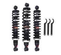 maXpeedingrods 3Pc Front Rear Shocks for Honda Fourtrax 300 4x4 1993-2000 | Complete Struts Assembly w/Coil-over Springs, Monotube Shock Absorber Replcaement OEM# 51400-HC5-970, 52400-HC5-970