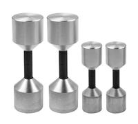 maXpeedingrods 4 Pcs Flange Two Hole Pins Stainless Steel 1-1/8'' 1-5/8'' Diameter Alignment Pin, Flange Double Hole Pins for Pipe Alignment Industrial Pipeline Installation Tool