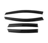 maXpeedingrods 4Pcs 1.8mm Wind Deflectors Set for Ford Fiesta 2008-2017 5-Door Hatchback, Front Rear Side Window Visors Rain Guards Shields, Outside Mount Black Tinted