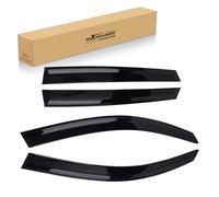 maXpeedingrods 4Pcs Acrylic Wind Deflectors Guards Set for Audi Q5 MK2 2016 Onwards, Front Rear Side Window Visors Rain Sun Shields Black Tinted