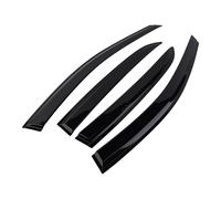 maXpeedingrods 4Pcs Acrylic Wind Deflectors Rain Guards Set for Mercedes GLA MK1 2013-2019, Front Rear Side Window Visors Rain Shields Black Tinted