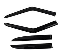 maXpeedingrods 4Pcs Door Wind Deflectors Rain Guards Set for Range Rover Sport 2005-2013, Front Rear Side Window Visors Rain Shields Outside Mount Black Tinted Acrylic