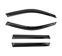 maXpeedingrods 4Pcs Front Rear Side Window Deflectors Visors Kit for BMW X5 E53 1999-2006, Auto Wind Deflectors Weather Shields Outside Mount Rain Guards, Black Tinted