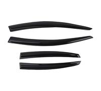 maXpeedingrods 4Pcs Wind Deflectors for Ford Mondeo MK4 5-Door Hatchback/Saloon 2007-2014, Auto Front Rear Side Window Deflectors Weather Shields Visors Rain Guards Set, Outside Mount Black Tinted