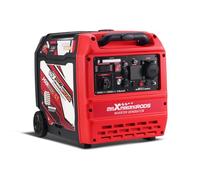 maXpeedingrods 5500W Petrol Inverter Generator with Bluetooth® App Remote Control, Electric Start, with Wheels and Telescopic Handle for Garden, RV Trips, Home Backup