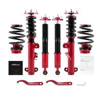 maXpeedingrods Adjustable Damping Coilover Suspension, Red
