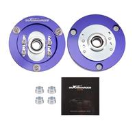 maXpeedingrods Adjustable Front Coilover Camber Plates for BMW E46 Suspension Top Mounts 2pcs Coupe Saloon Touring