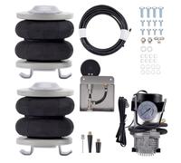 maXpeedingrods Air Suspension Spring Bag for Fiat Ducato 1994-2024 4000 Kg | for Citroen Relay/for Peugeot Boxer/for Citroen Jumper 1994-2024, 12V 150W Compressor, Single Air Panel Gauge, Air Line 8m