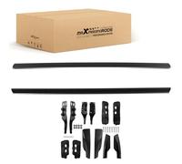 maXpeedingrods Black Car Roof Rails Full Length Bars Kit Pair for Toyota RAV4 MK3 2006-2012