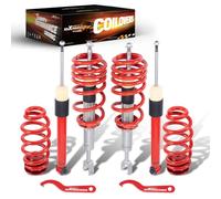 maXpeedingrods Coilover Suspension Lowering Kit, Height Adjustable Shock Absorber for Audi A4 B6 B7 S4 / RS4 Quattro Saloon 2000-2008
