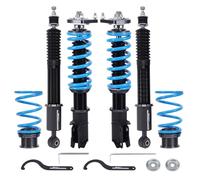 maXpeedingrods Coilovers for Ford Mustang Convertible/Coupe 1994-2004 | 24 Levels Damper Adjustable Coilovers Suspension Kit, Height Adjustable Shock Absorber T6 Upgraded Lowering Kits Blue