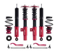 maXpeedingrods Coilovers for VW Jetta MK5 2005-2011, for VW Jetta MK6 2011-2019, Height Adjustable Coilover Suspension Kit, Shock Absorber Struts, Height Adjustable Lowering Kit Red