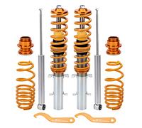 maXpeedingrods Coilovers Lowering Suspension Kits for VW Golf4/for Seat Leon 1M1/for VW New Beetle (9C1, 1C1) - Golden