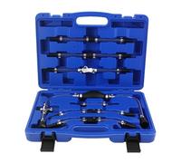 maXpeedingrods Diesel Priming Bleeding Kit Fuel Line Tool Set for Fiat Ford Land Rover Mercedes PSA Renault Vauxhall Opel Clear Pipe Diesel Priming System, Car Fuel Hand Priming Primer Bleeding Kit