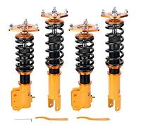 maXpeedingrods for Lancer Evolution 8 7 9 CT9A Coilover Full Adjustable Suspension 20 Levels Dampening shock 03-07 Gold