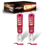 maXpeedingrods Front Coilover Suspension Lowering Kit, Height Adjustable Shock Absorber for VW Golf Jetta MK2 MK3 1983-2000 Vento Corrado