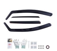 maXpeedingrods Front Rear Wind Deflectors for Ford Fiesta MK8 5-Door 2017-2023 Rain Guards Hatchback, Rain Guards Rain Guard Set Acrylic Window Visors