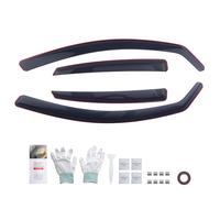 maXpeedingrods In-Channel Wind Deflectors for Audi A4 B8 2009-2015 4 Door Saloon, Rain Guards Rain Guard Set Acrylic Window Visors