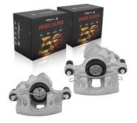 maXpeedingrods Pair of Rear Brake Caliper Left 1760071 Right 1760070 | for Ford Focus MK III Mazda 3 Volvo C30 C70 V40 V50 Brake Caliper Assembly with Bracket