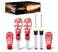 maXpeedingrods Rear Coilover Suspension Lowering Kit, Height Adjustable Shock Absorber for Audi A1 (Mk2, GB) for VW Polo Mk6 1.0 1.5 1.6 TSi TDi 2017-2025