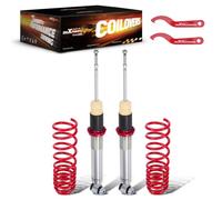 maXpeedingrods Rear Coilover Suspension Lowering Kit, Height Adjustable Shock Absorber for For BMW 5 (E39) (1995-2003) RWD notchback 520 523 525 528 530