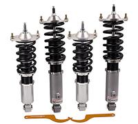 maXpeedingrods Street Coilovers for Miata MX5 MX-5 NA NB 1990-2005 Coilovers Shock Struts - Grey