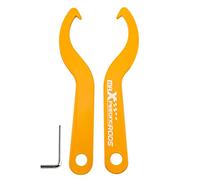 maXpeedingrods Tool Adjustable Stainless Steel Sleeve Coilovers Wrench Spanner Chrome 2 Pcs for Civic Accord
