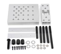 maXpeedingrods Universal Drill Press Support Block Plate Tool Set Kit, Adjustable Hydraulic Press Support Block Plate Bearings Bushes Base Suspension Arm Tool