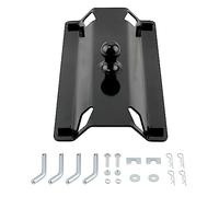 maXpeedingrods Universal Towing 5th Wheel Gooseneck Hitch Adapter Plate for Pickup Truck Bed Tow 25000 lbs with 2-5/16” Heat Treated Ball