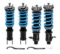 maXpeedingrods Updated Racing Adjustable Coilover Kit for Honda Civic 1996-2000 EE EF EC EJ EG EH 24 Level Adjustable Shock Absorber