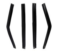 maXpeedingrods Wind Deflectors for Skoda Fabia MK2 2007-2014 5-door hatchback, Front Rear Side Window Visors Rain Guards Shields Door Vent Deflectors, 1.8mm Outside Mount Black 4Pcs