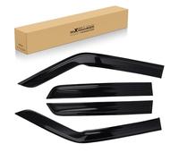 maXpeedingrods Wind Deflectors Visors for Nissan Juke 2010-2019, Front Rear Side Window Shields Rain Sun Guards Outside Mount Black Tinted 4Pcs