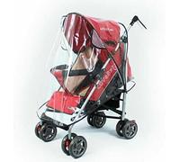 MAXPERKX Baby Raincover Push Pushchair Stroller Pram Chair Buggy Rain Cover Adorable Printed Pattern, Soft Material, Universal Stroller Accessory, Baby Weather Shield and Protection New